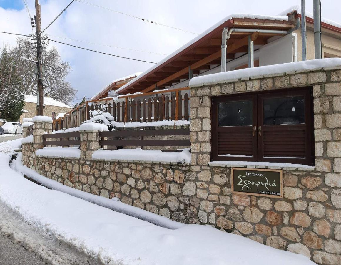 Ξενώνας Στροφυλιά Kato Sinikia Trikalon Exteriér fotografie
